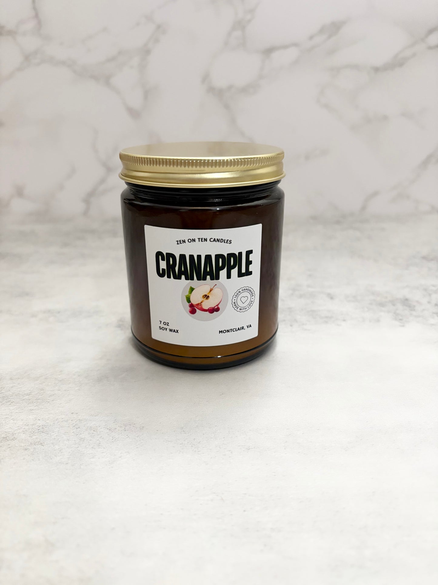 Cranapple 7 oz Candle