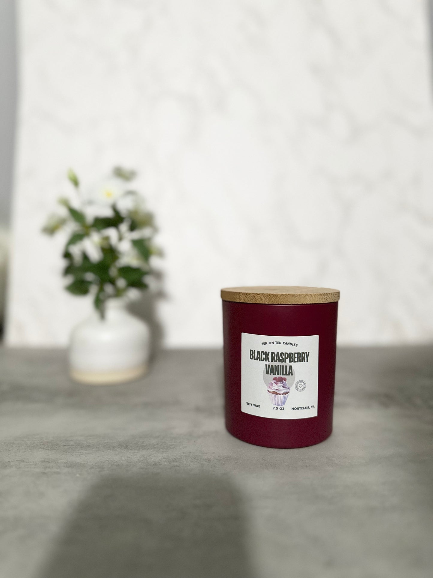 Black Raspberry Vanilla 7.5 oz Candle