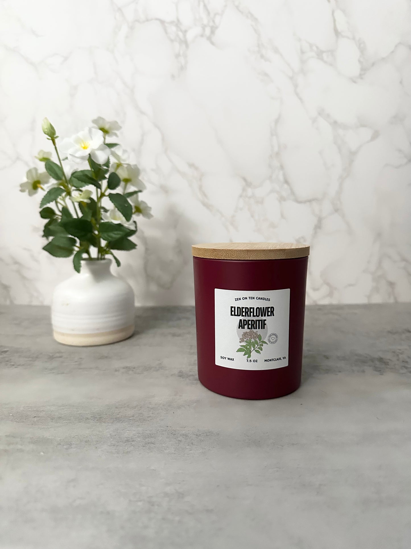 Elderflower Aperitif 7.5 oz Candle