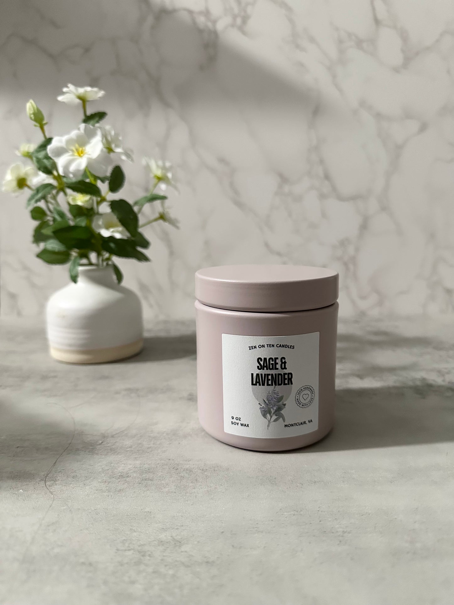 Sage & Lavender 9 oz Candle