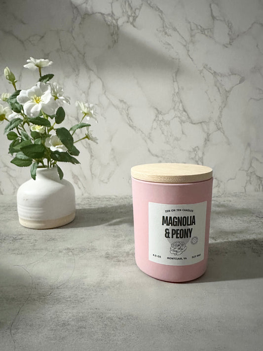 Magnolia & Peony 4.5 oz Candle