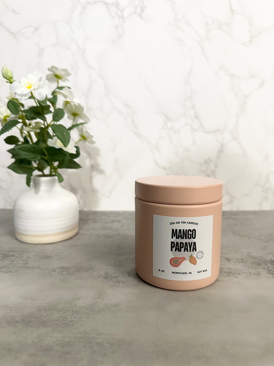 Mango Papaya 9 oz Candle