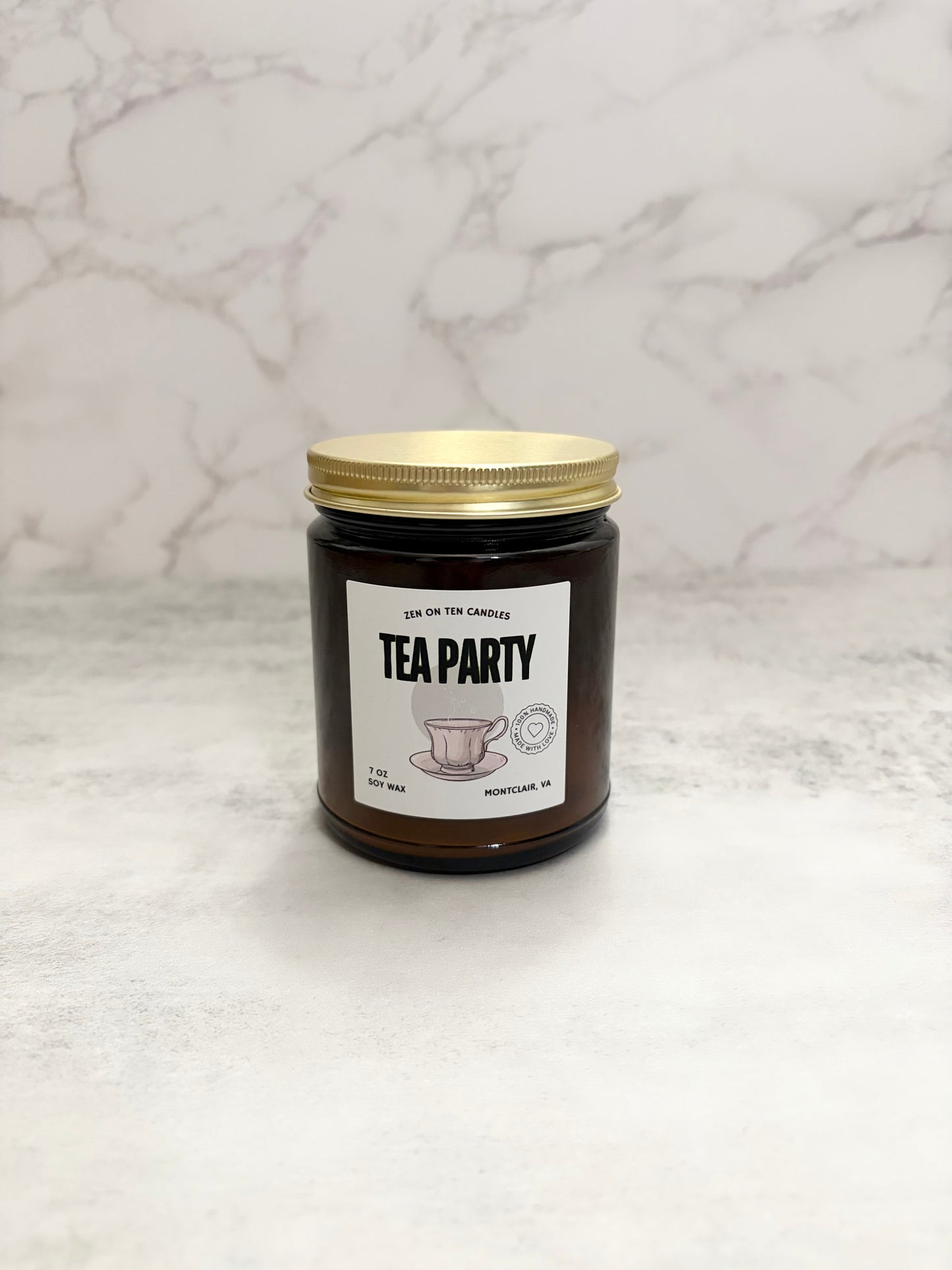 Tea Party Candle