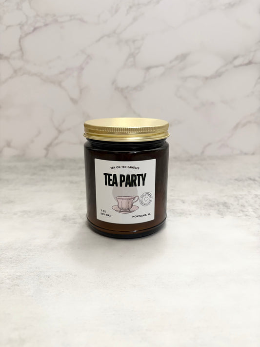 Tea Party Candle