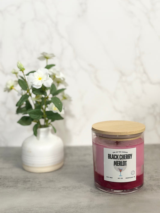 Black Cherry Merlot 8.5 oz Candle