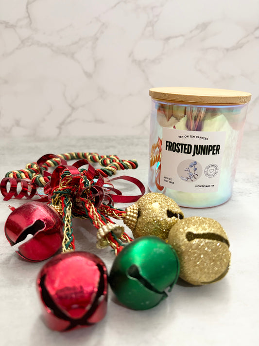Frosted Juniper 8.5 oz Candle