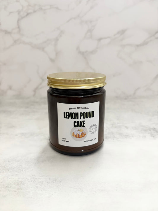 Lemon Pound Cake Candle
